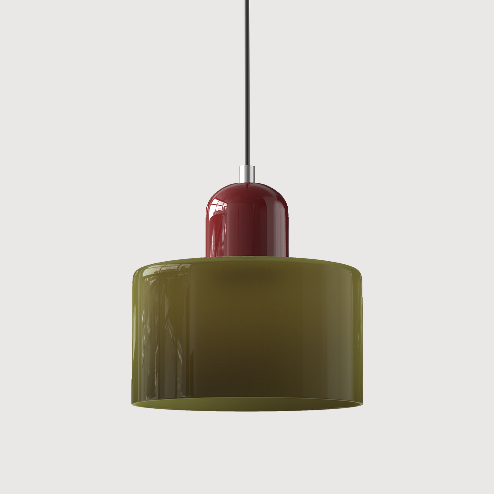 Creative Bauhaus Pendant Light – Colorful Retro Glass Lighting