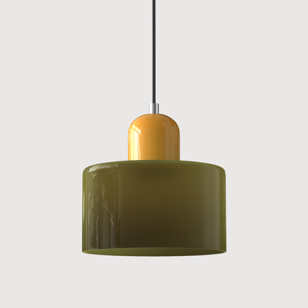 Creative Bauhaus Pendant Light – Colorful Retro Glass Lighting