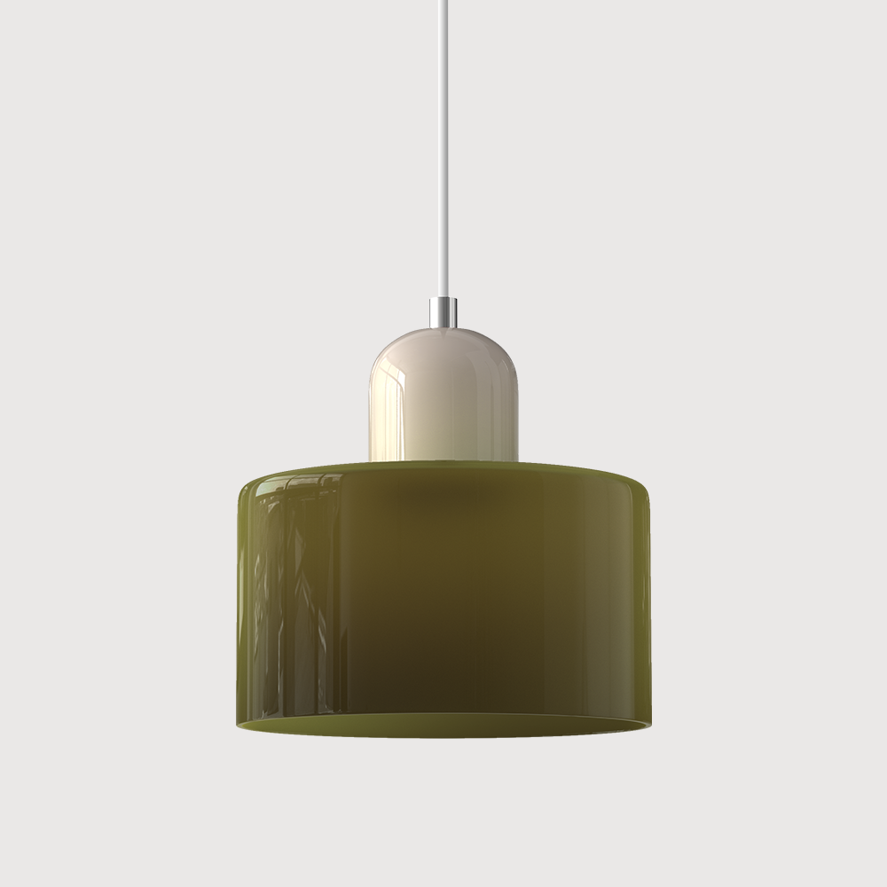Creative Bauhaus Pendant Light – Colorful Retro Glass Lighting