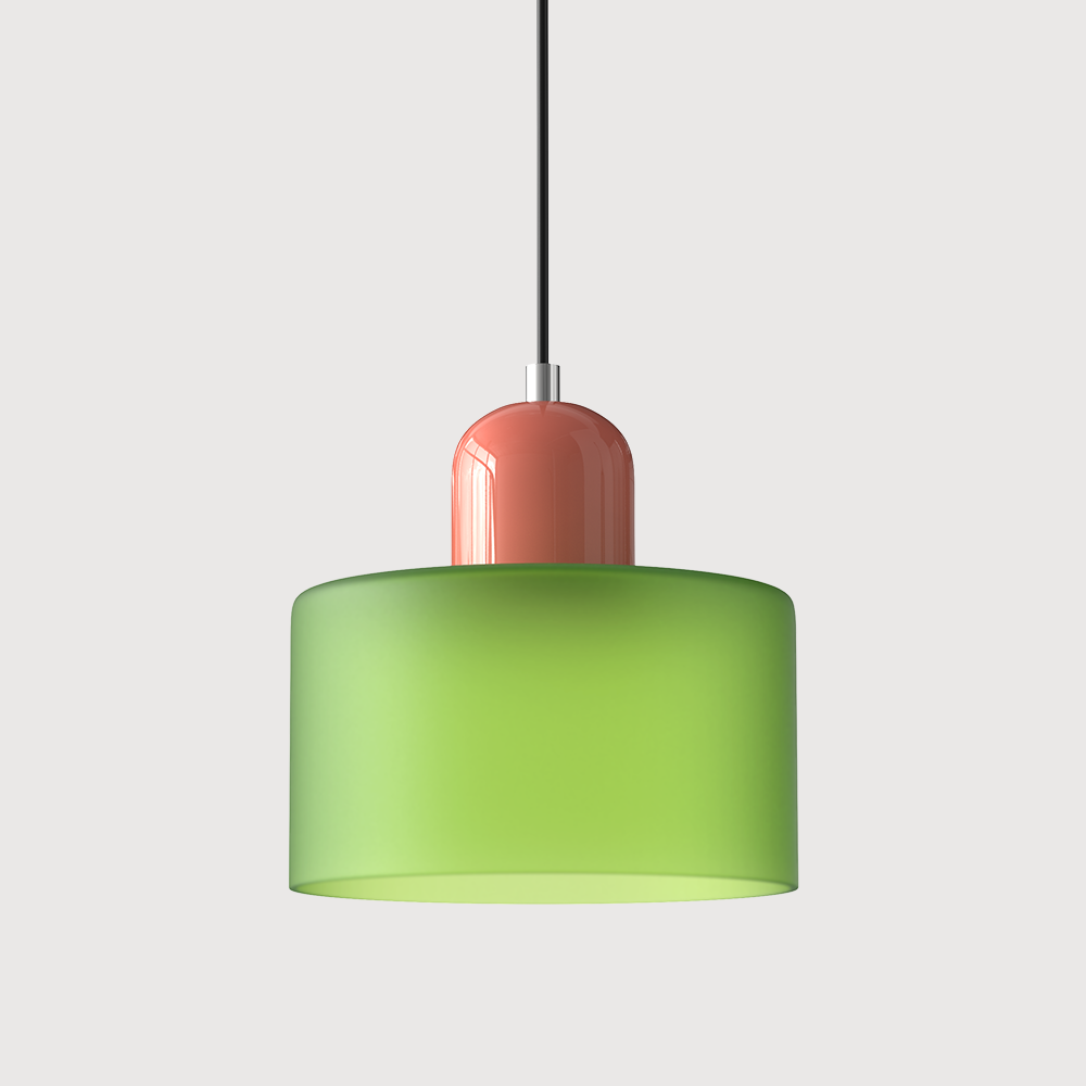 Creative Bauhaus Pendant Light – Colorful Retro Glass Lighting