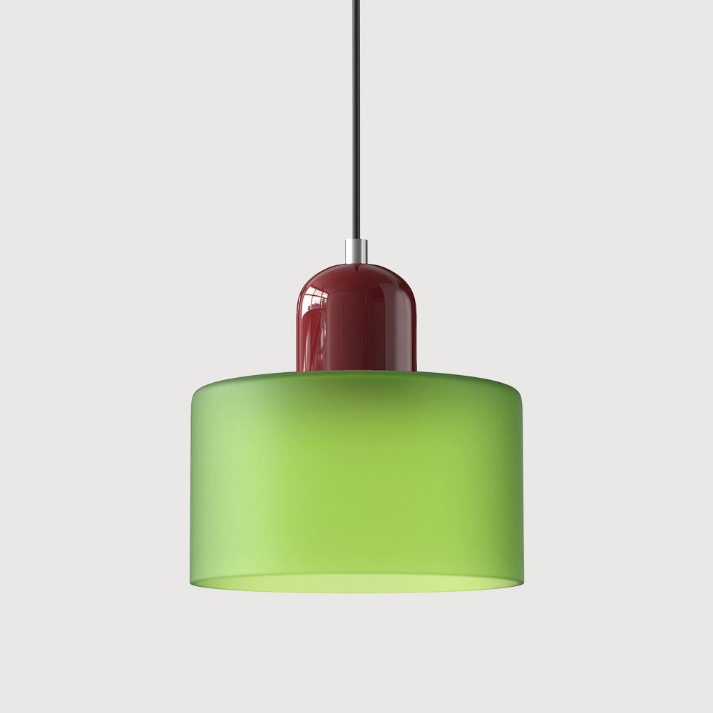 Creative Bauhaus Pendant Light – Colorful Retro Glass Lighting