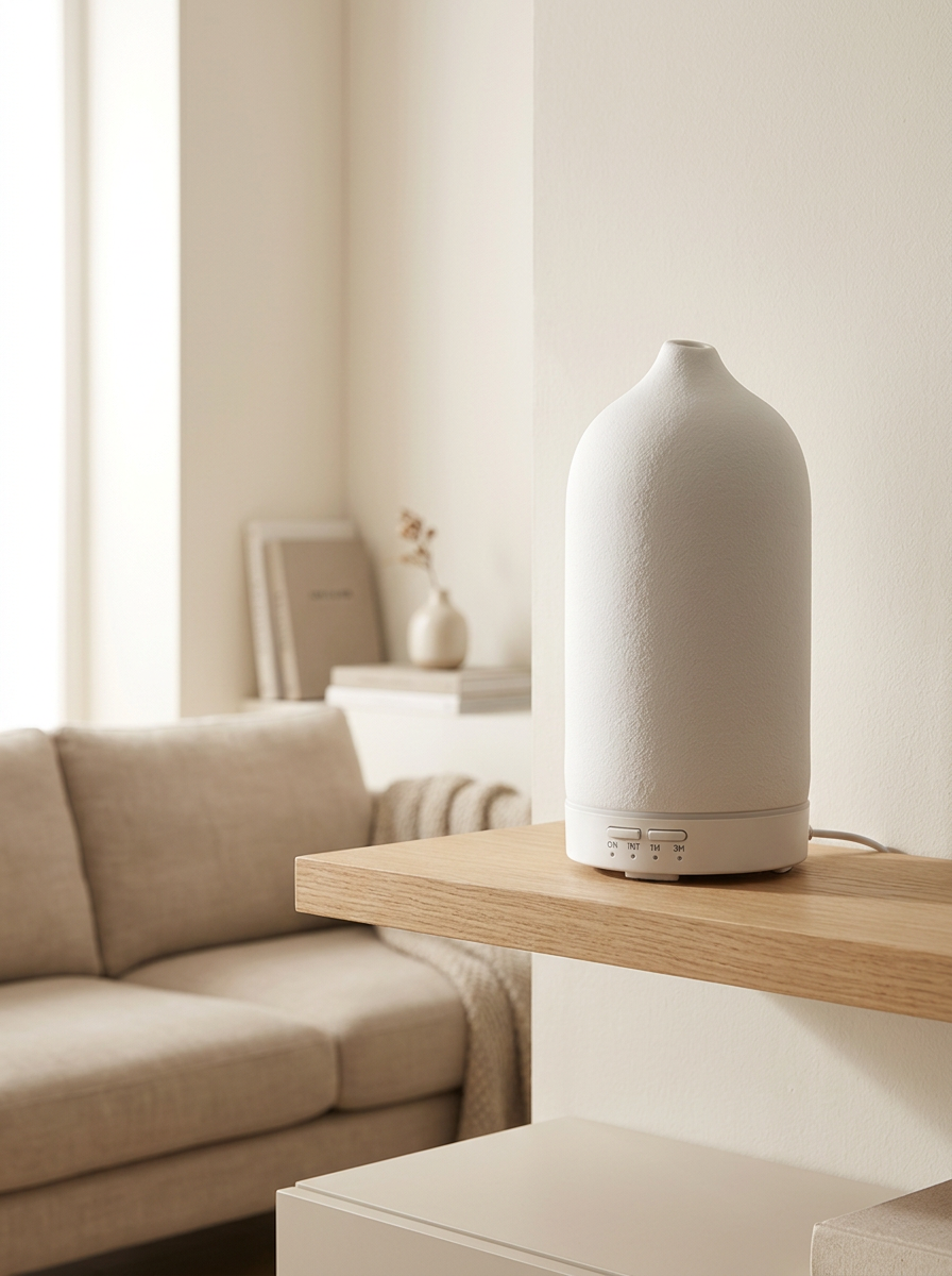 Ceramic Essential Oil Diffuser Ultrasonic | Living Room