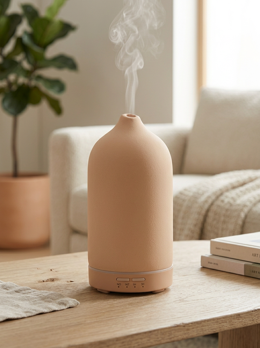 Ceramic Essential Oil Diffuser Ultrasonic | Living Room