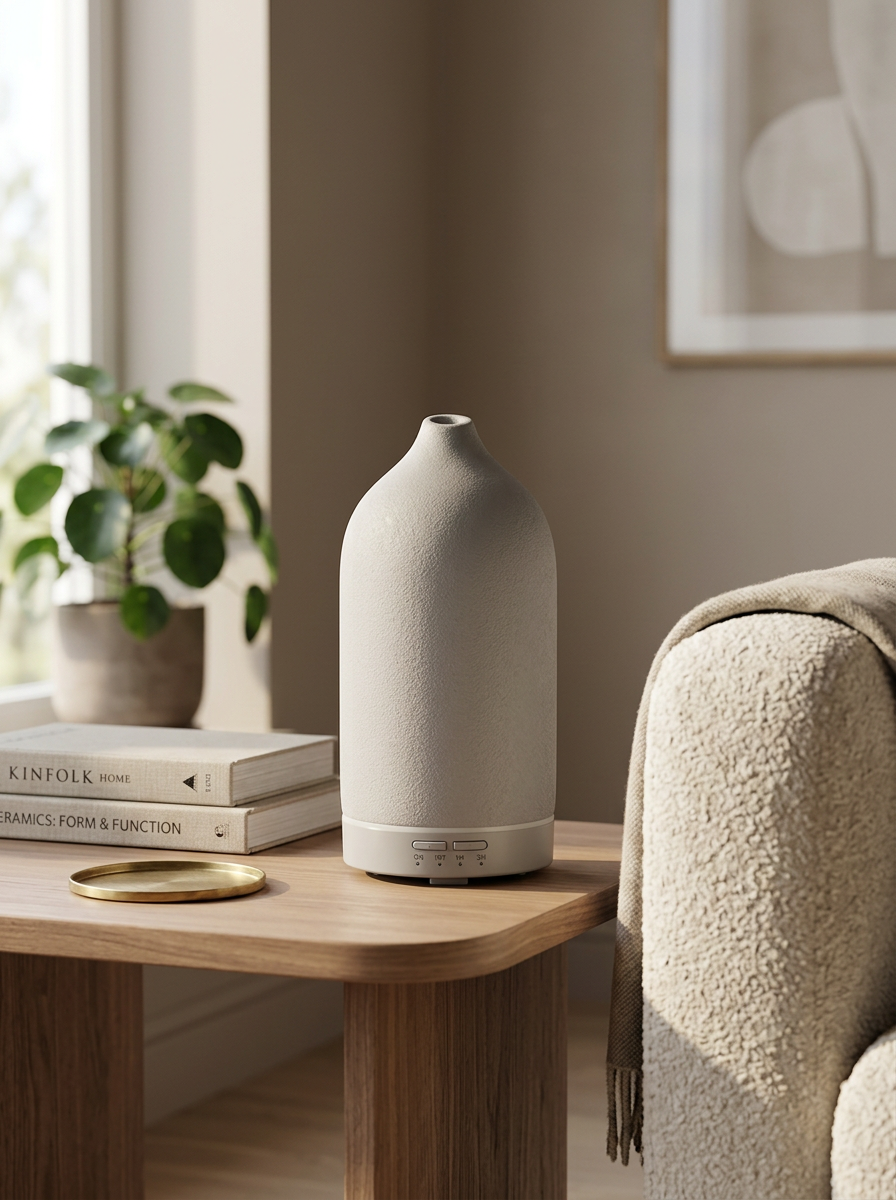 Ceramic Essential Oil Diffuser Ultrasonic | Living Room