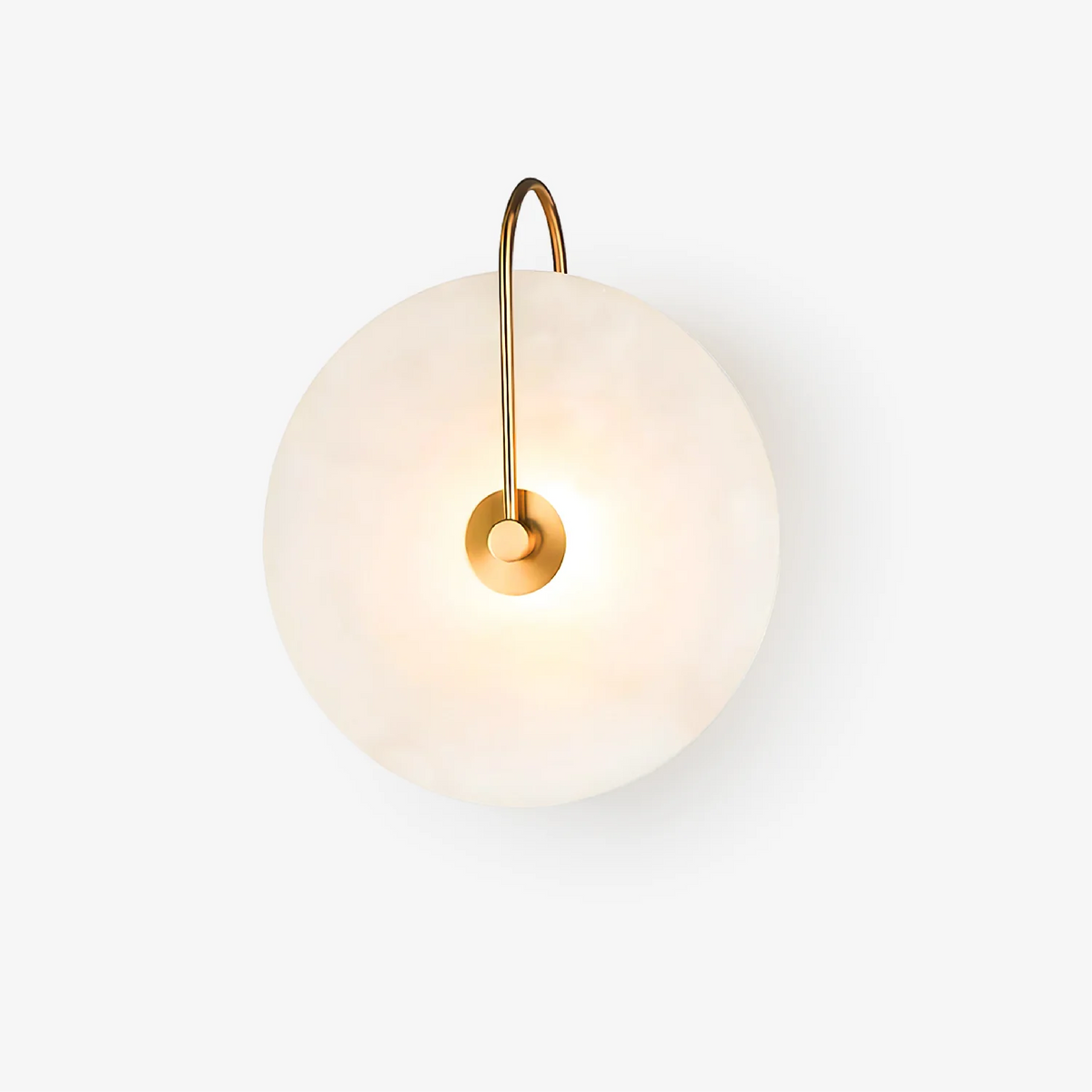 Alab Marble LED Wall Lamp – Elegant Alabaster Wall Lighting