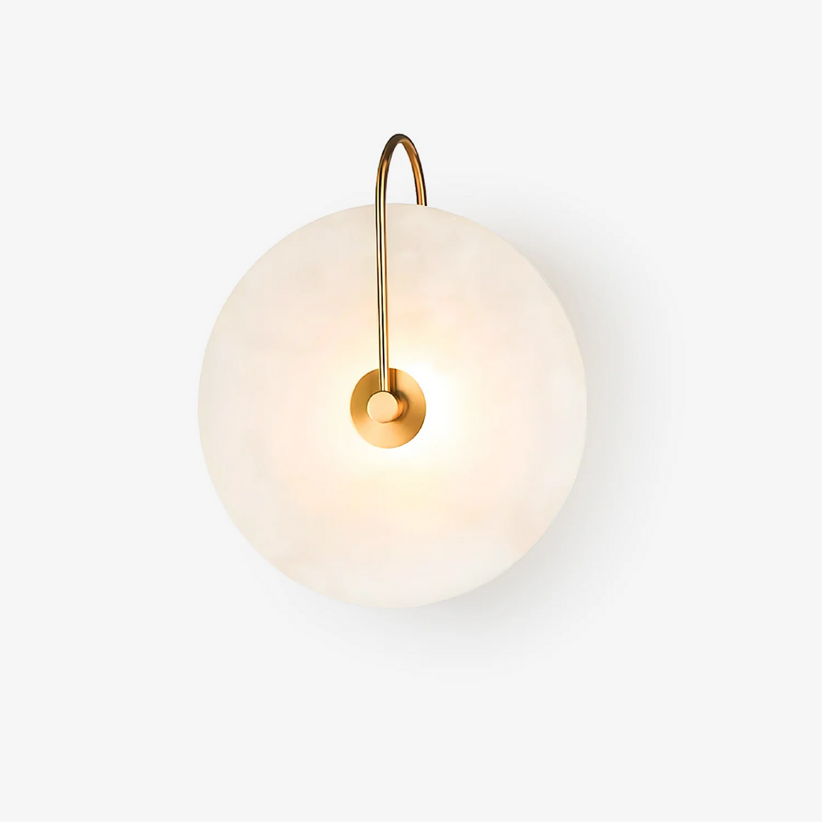 Alab Marble LED Wall Lamp – Elegant Alabaster Wall Lighting