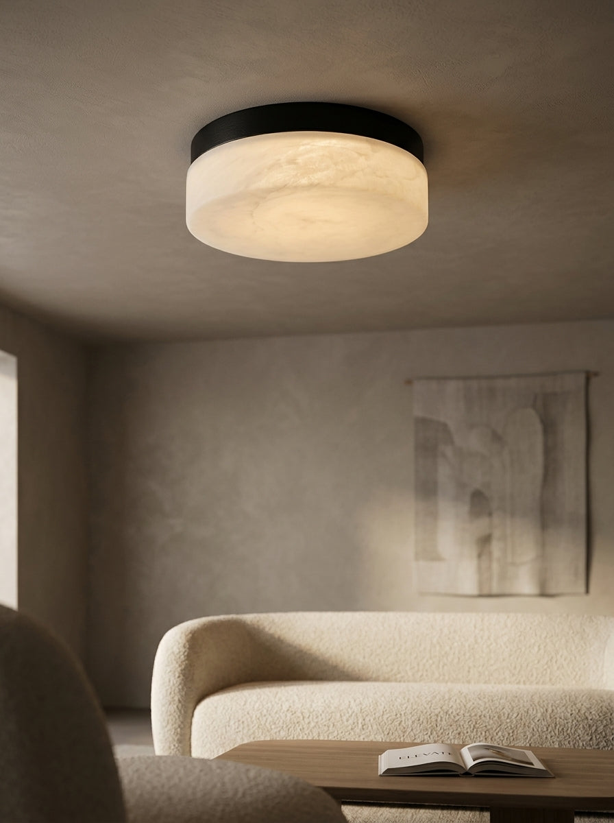 Living Room Ceiling Light Flush Mount | Round