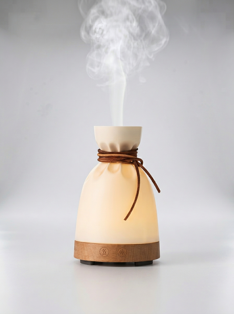 Living Room Diffuser Essential Oil LED | Pouch Design