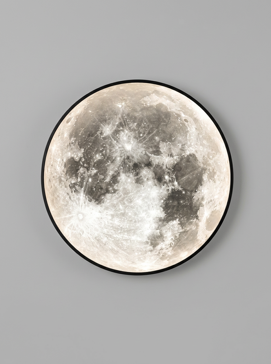 Living Room Wall Light Moon Round | LED
