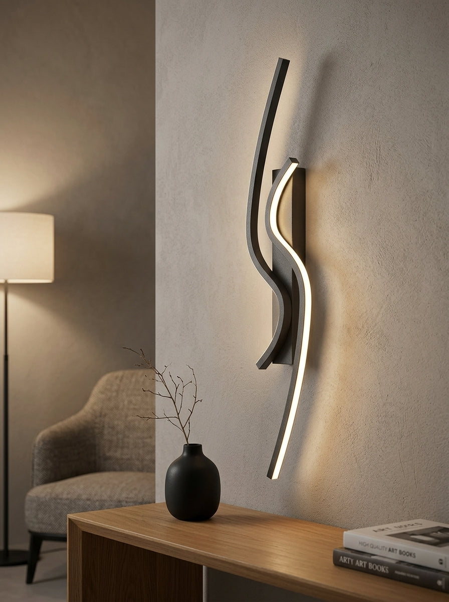 Living Room Wall Lights LED Wave | S-Shape