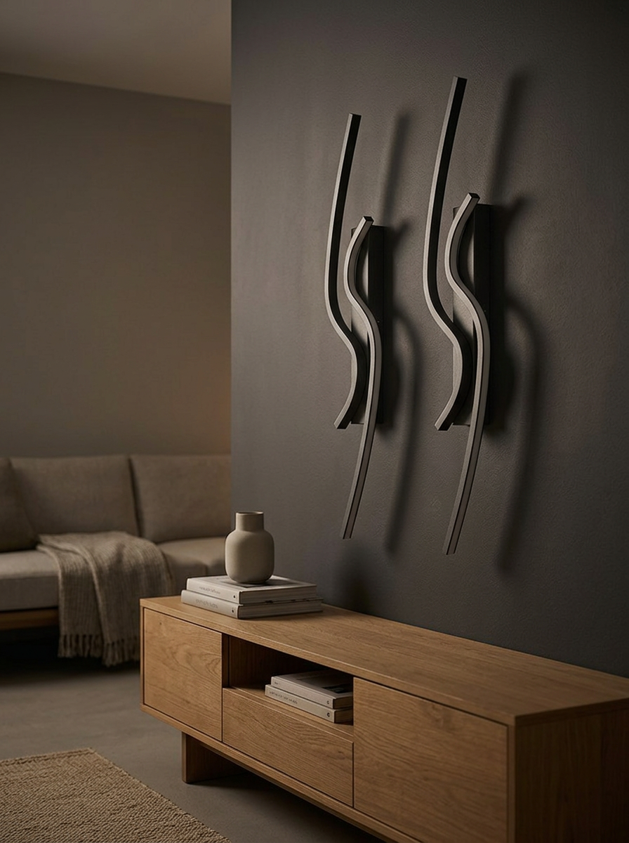 Living Room Wall Lights LED Wave | S-Shape