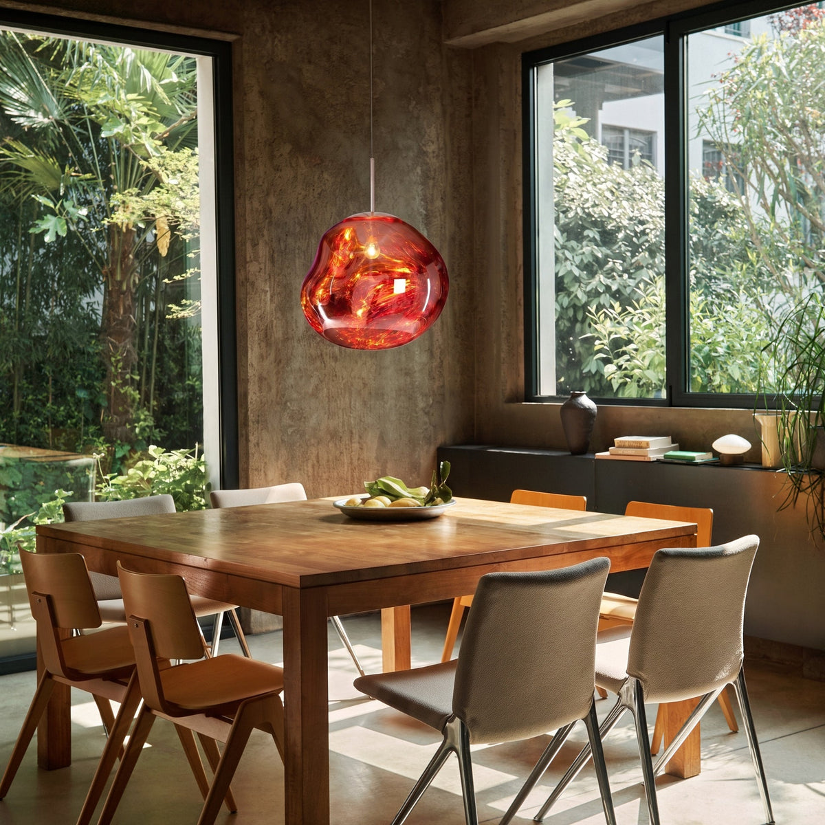 Melt Glass Pendant Light – Artistic Modern Glass Lighting