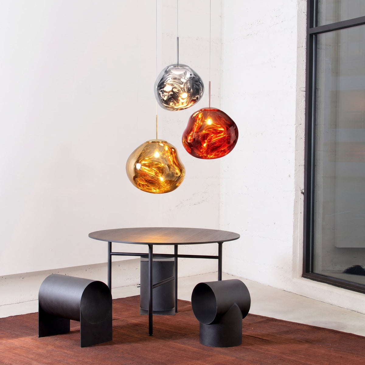 Melt Glass Pendant Light – Artistic Modern Glass Lighting
