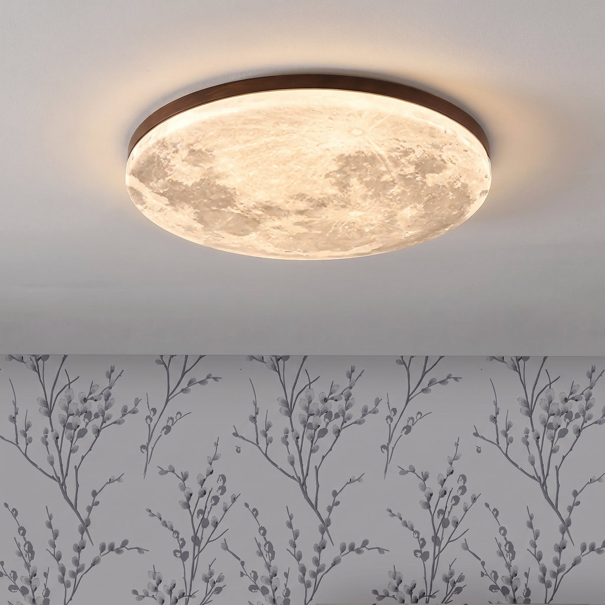 Moon Ceiling Light – Modern Lunar Inspired LED Lighting