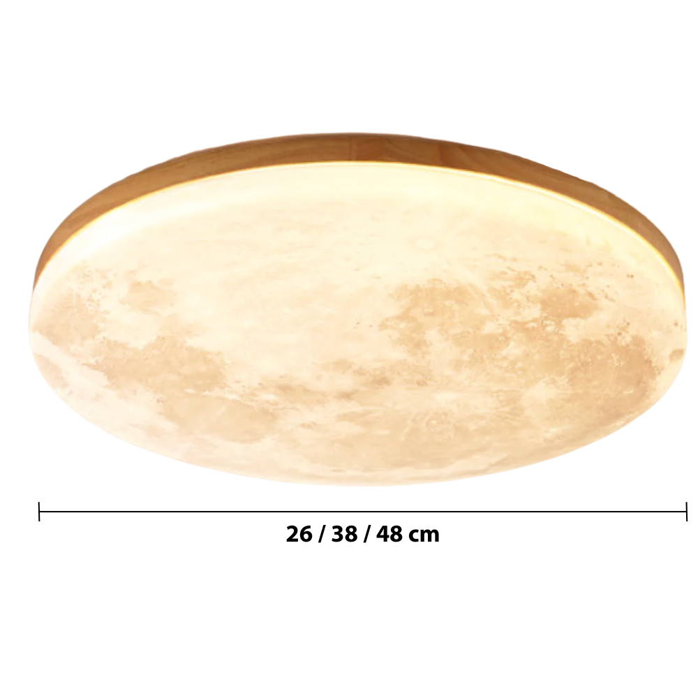 Moon Ceiling Light – Modern Lunar Inspired LED Lighting