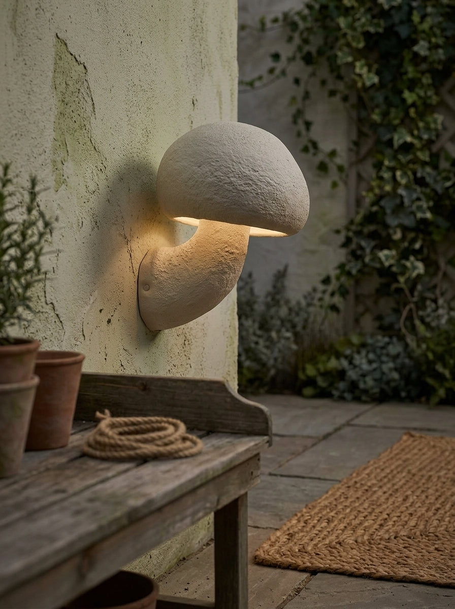 Outdoor Wall Light LED Mushroom Shape | Garden