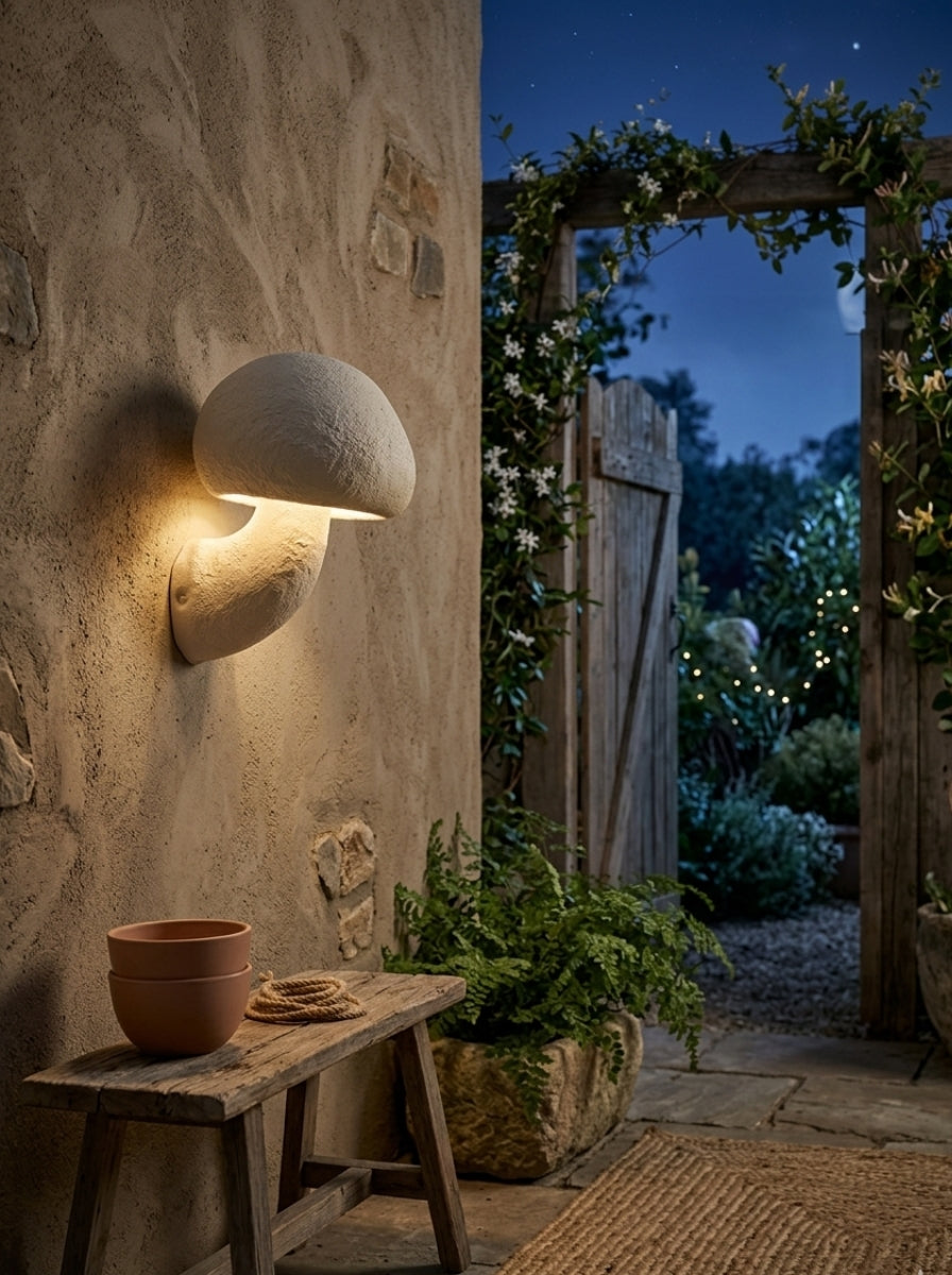 Outdoor Wall Light LED Mushroom Shape | Garden
