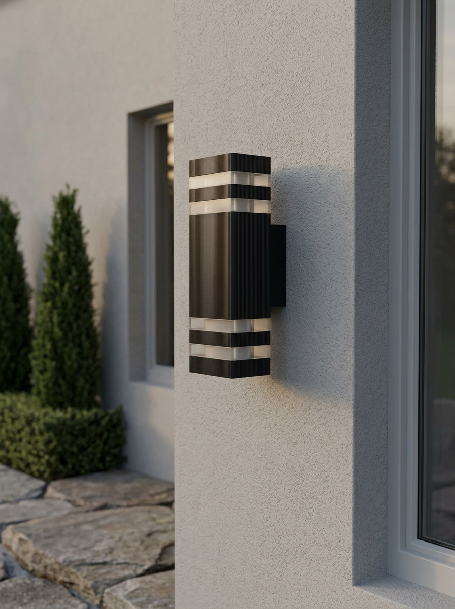 Outdoor Wall Light LED Up Down | Rectangular