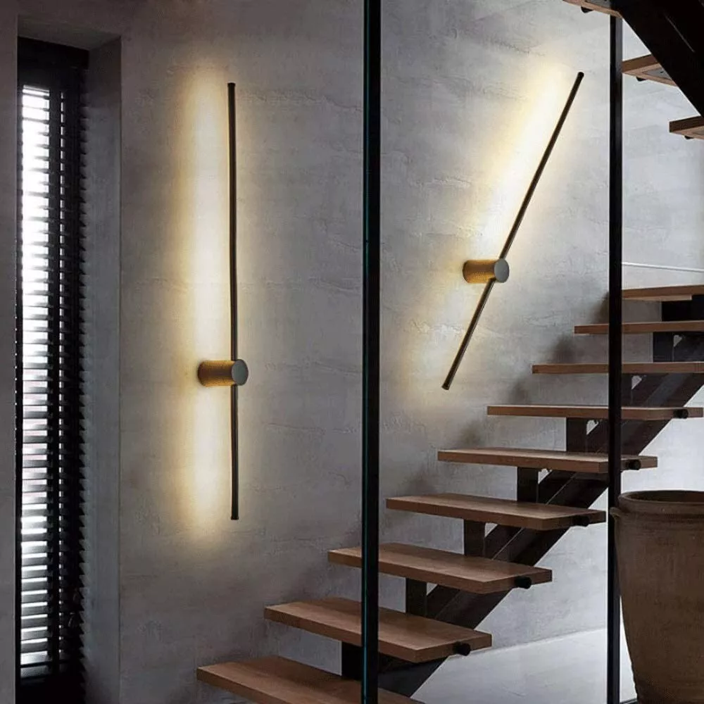 Modern Linear Outdoor Wall Light – Waterproof LED Lighting