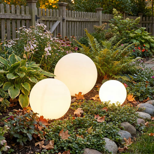 LED Garden Sphere Light – Waterproof Outdoor Globe Lighting