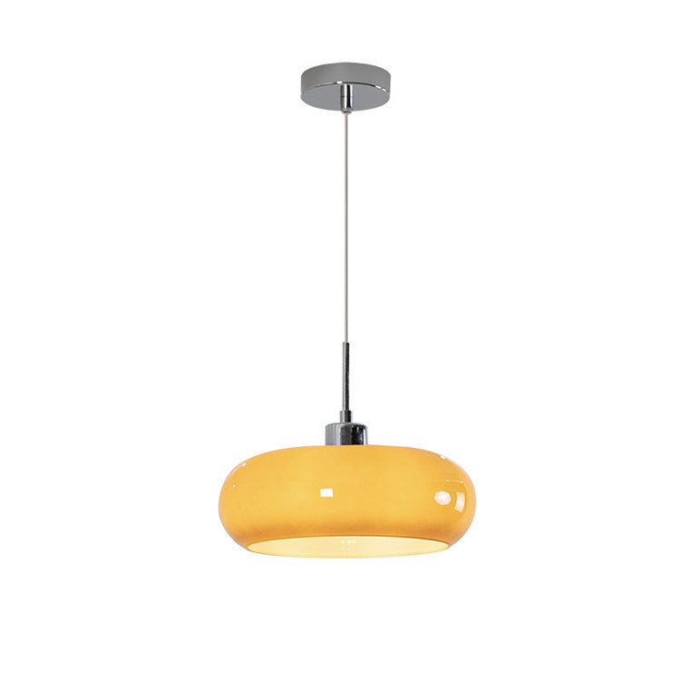 Bauhaus Style Pendant Light – Retro Modern Glass Lighting