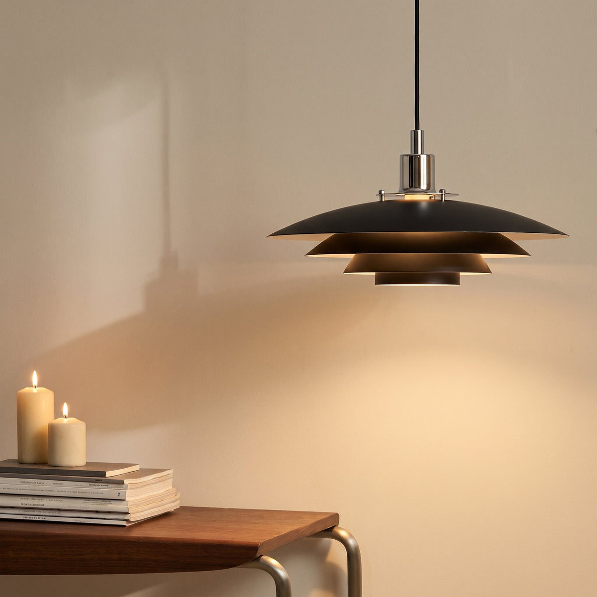 Metal Layer Pendant Light – Modern Scandinavian Layered Lighting
