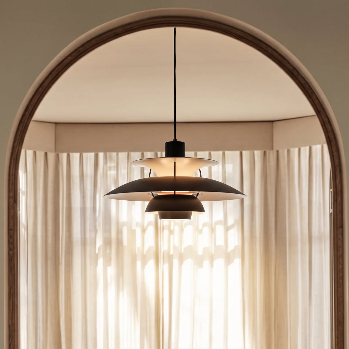 Multilayer Danish Pendant Light – Modern Scandinavian Hanging Lighting