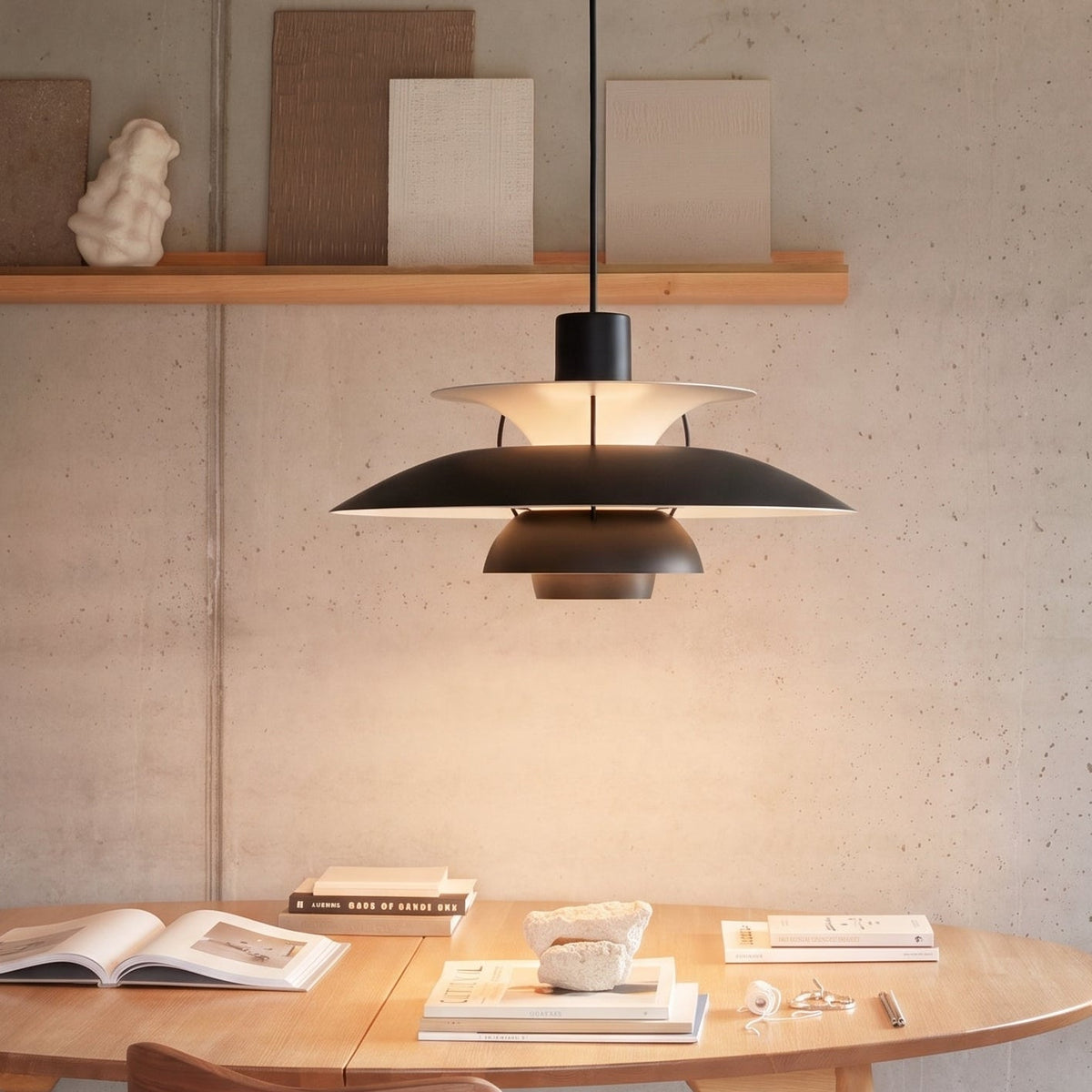 Multilayer Danish Pendant Light – Modern Scandinavian Hanging Lighting