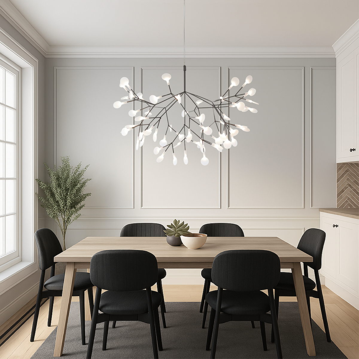 Firefly Pendant Light – Modern Branching LED Chandelier