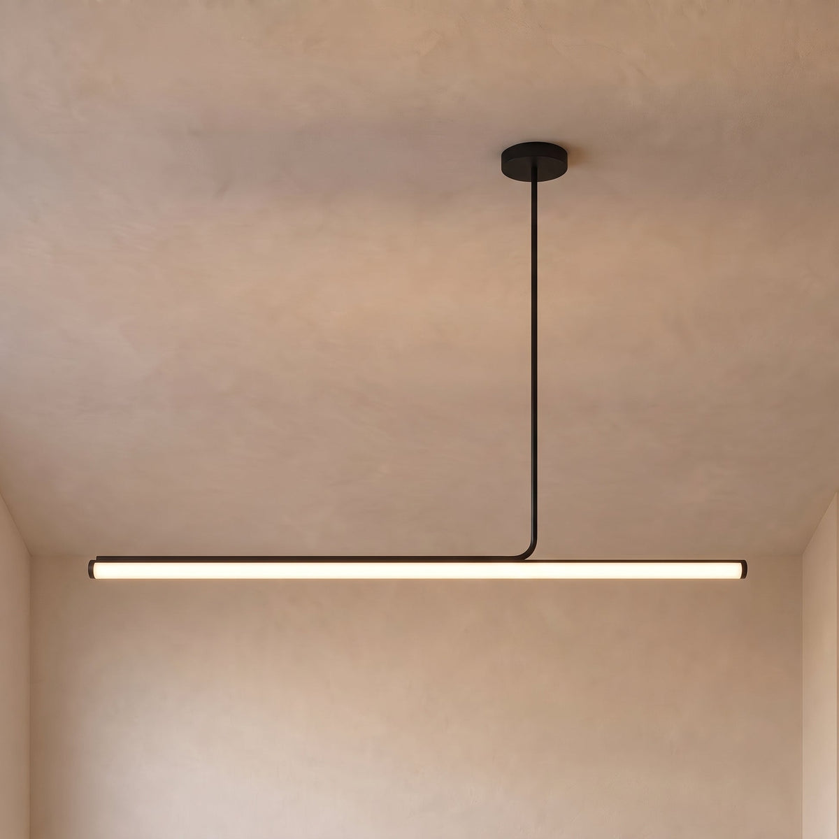 Slim Linear LED Pendant Light – Minimalist Bar Lighting