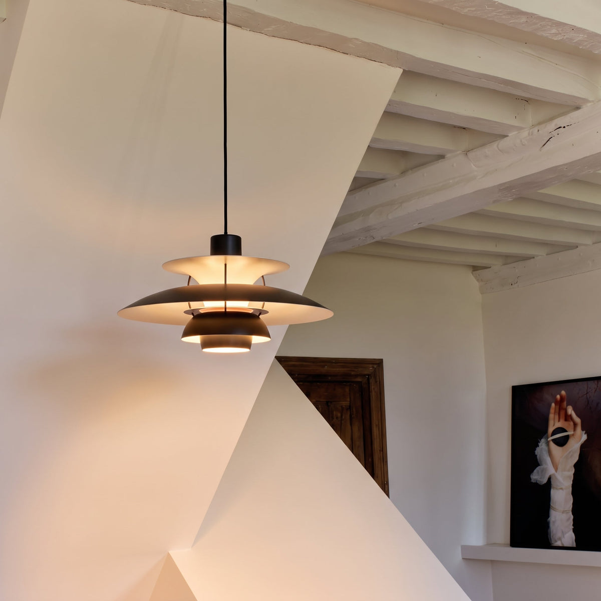 Multilayer Danish Pendant Light – Modern Scandinavian Hanging Lighting