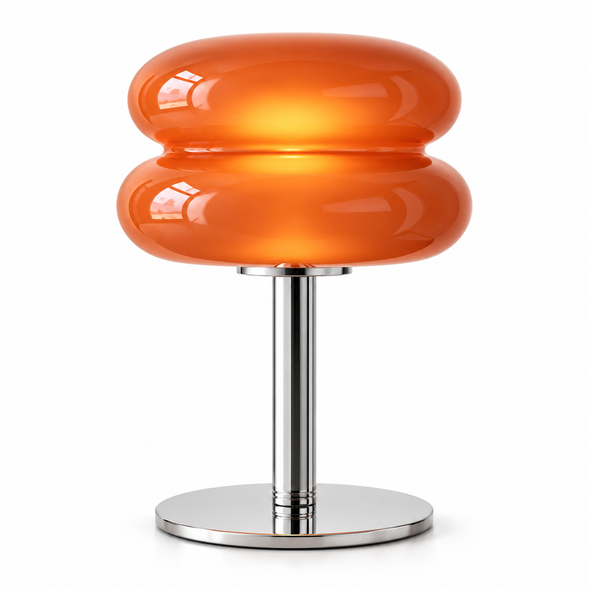 Double-Layer Glass Table Lamp – Bauhaus-Inspired Lighting