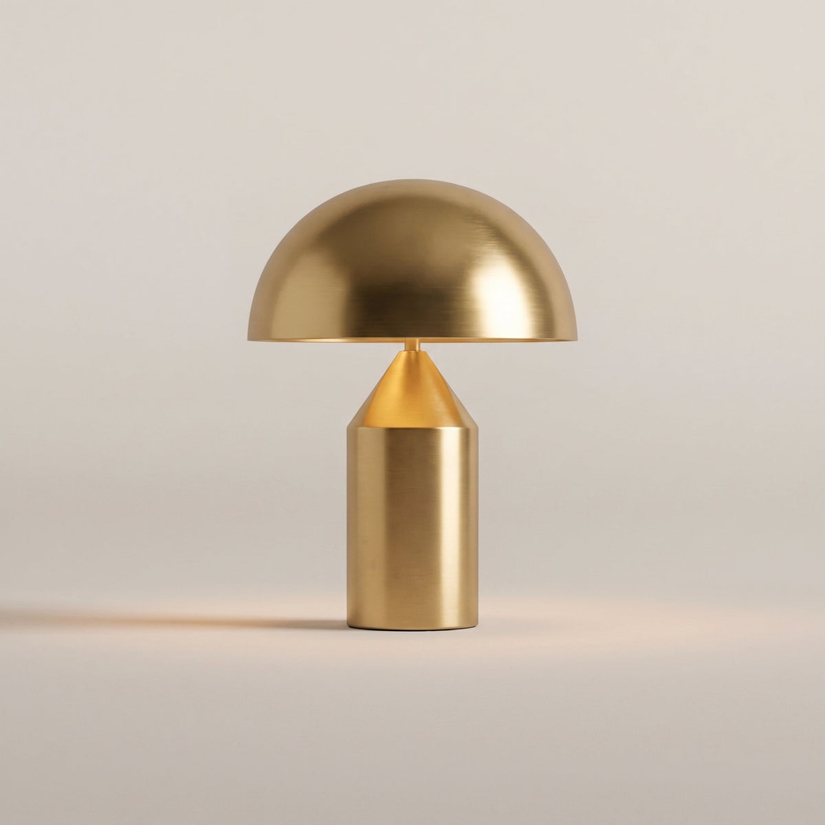 Dome Mushroom Table Lamp – Retro Metal Lighting