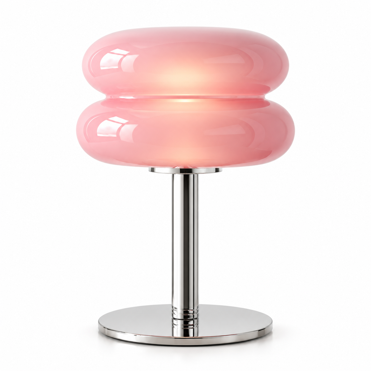 Double-Layer Glass Table Lamp – Bauhaus-Inspired Lighting