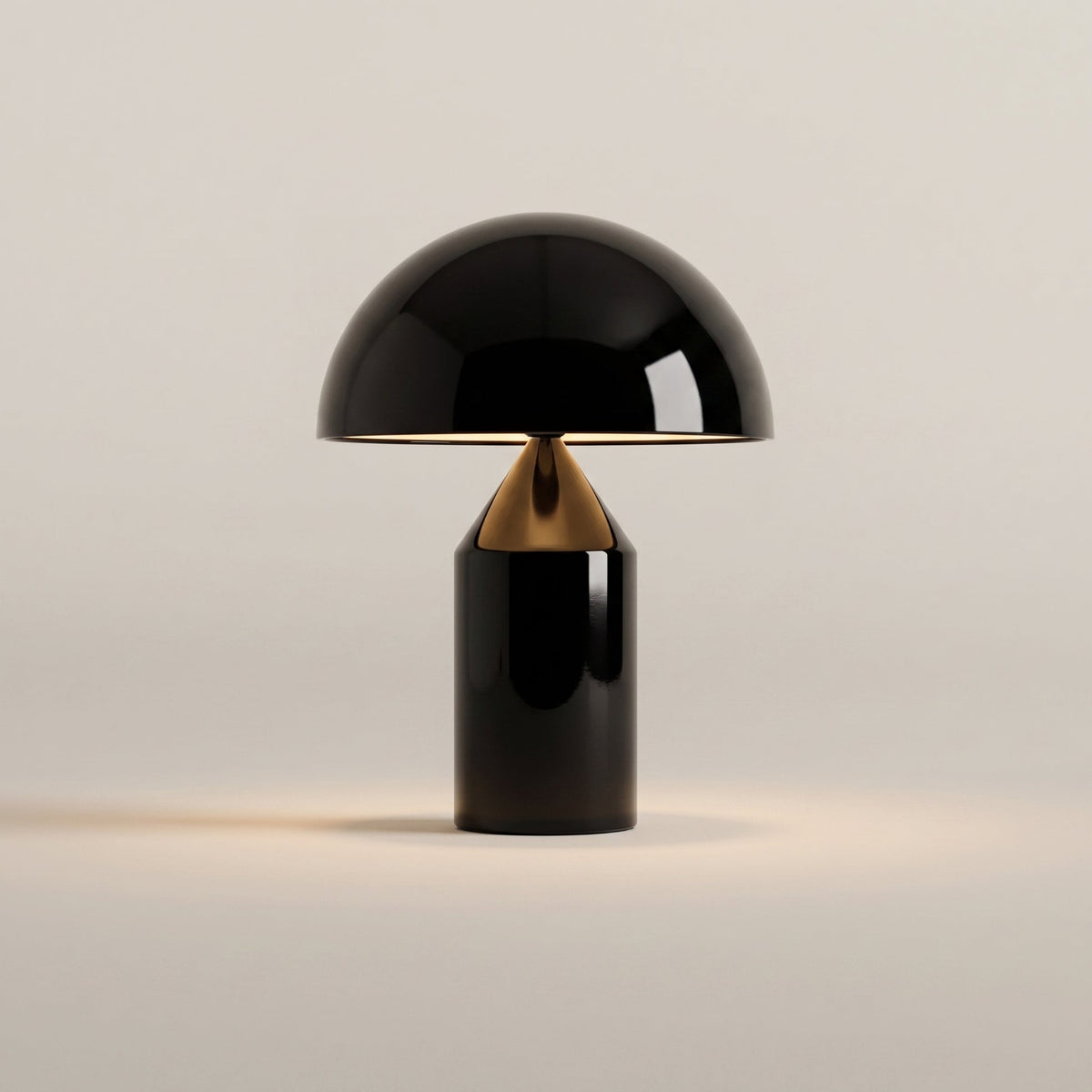 Dome Mushroom Table Lamp – Retro Metal Lighting