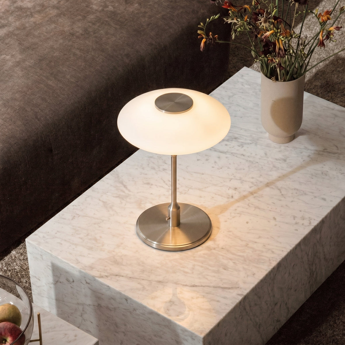 Swedish Designer Table Lamp – Modern Scandinavian Glass Lighting