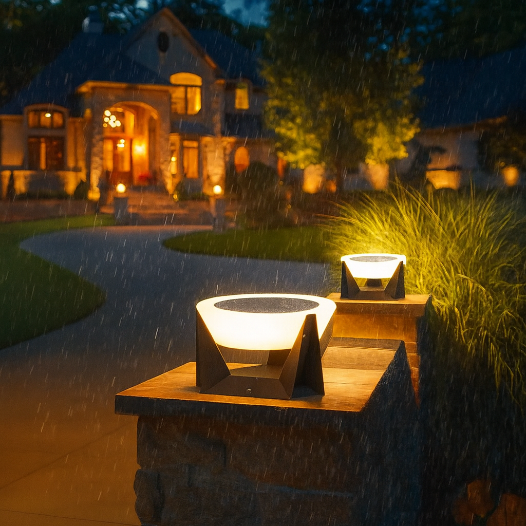Solar Outdoor Terrace Light – Decorative LED Ambient Lighting