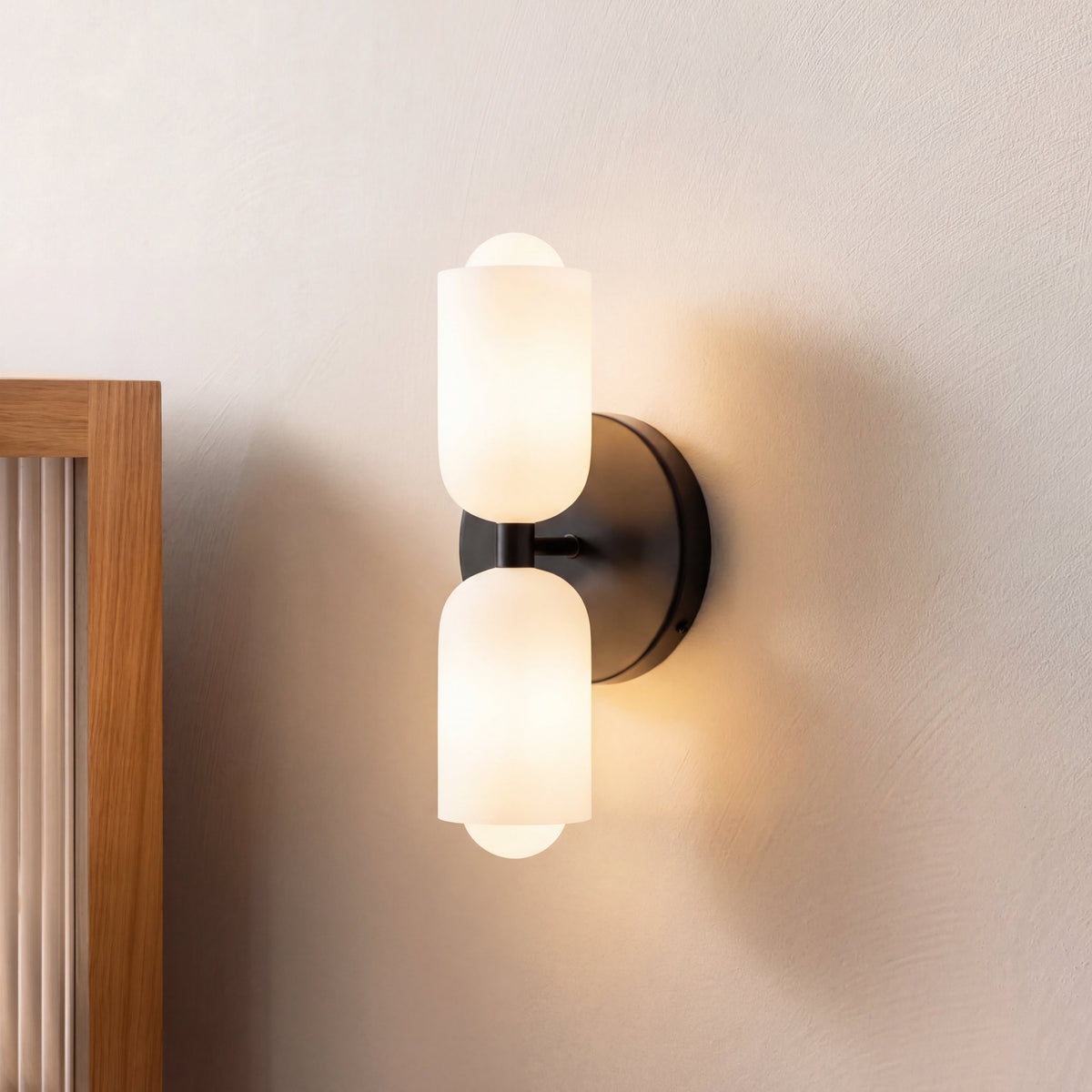 Nordic Up and Down Wall Light – Modern Double LED Wall Lighting