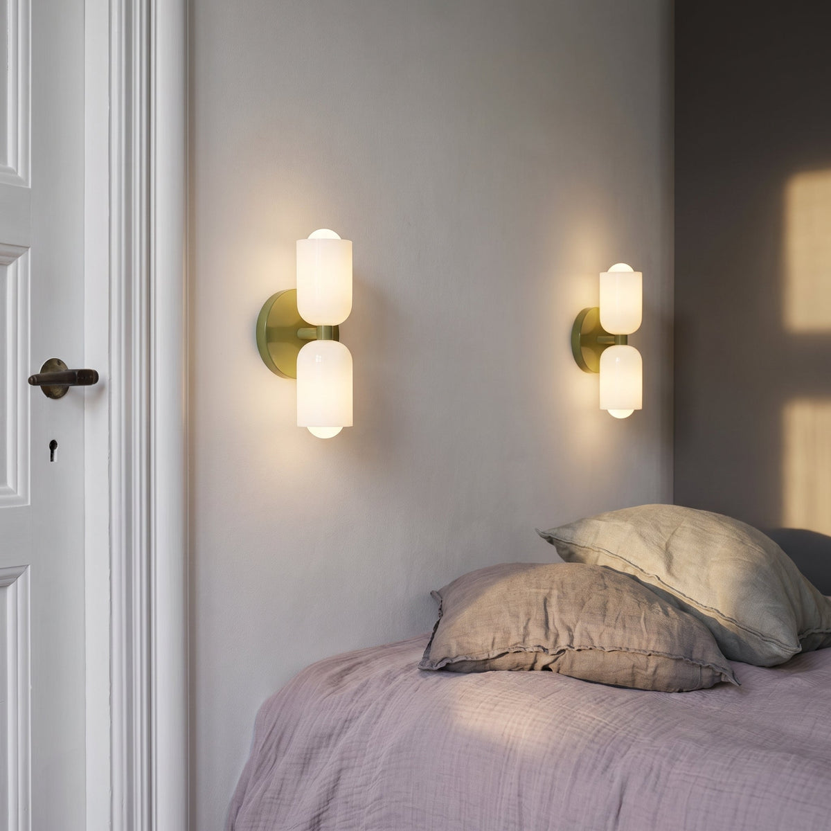 Nordic Up and Down Wall Light – Modern Double LED Wall Lighting