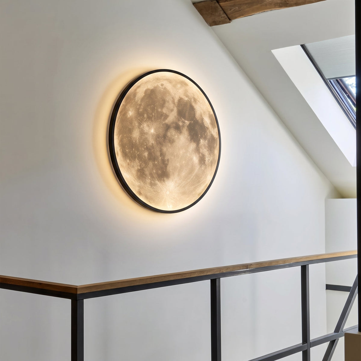 Moon Wall Lamp – Modern Lunar Inspired LED Lighting
