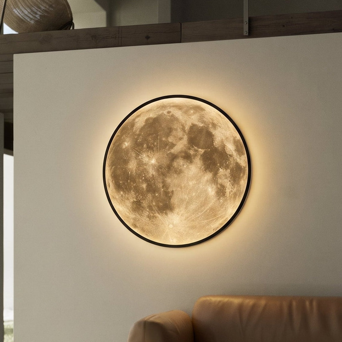 Moon Wall Lamp – Modern Lunar Inspired LED Lighting