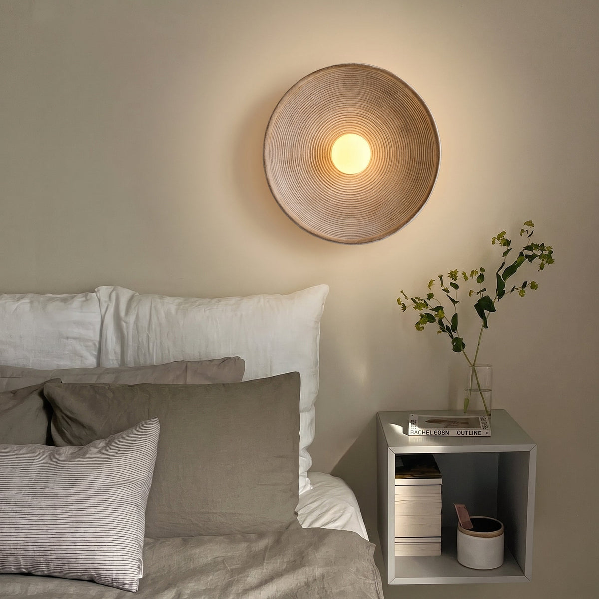 Japanese Wall Light – Minimalist Wabi Sabi LED Lighting