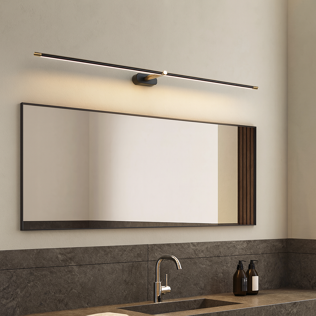 Bathroom Bar Wall Light – Modern Linear LED Mirror Lighting