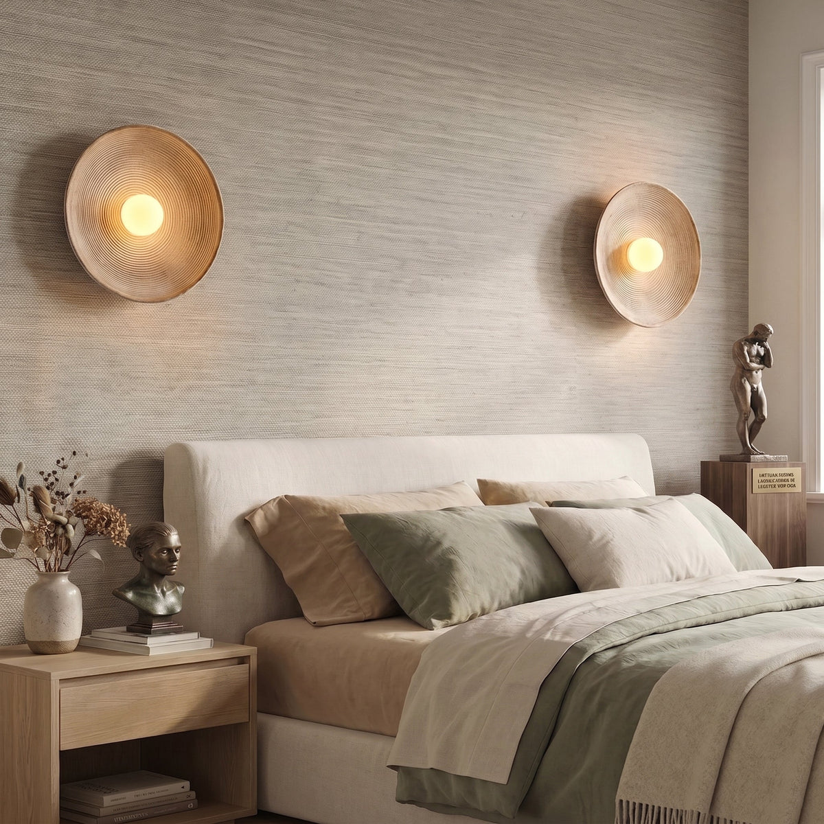 Japanese Wall Light – Minimalist Wabi Sabi LED Lighting