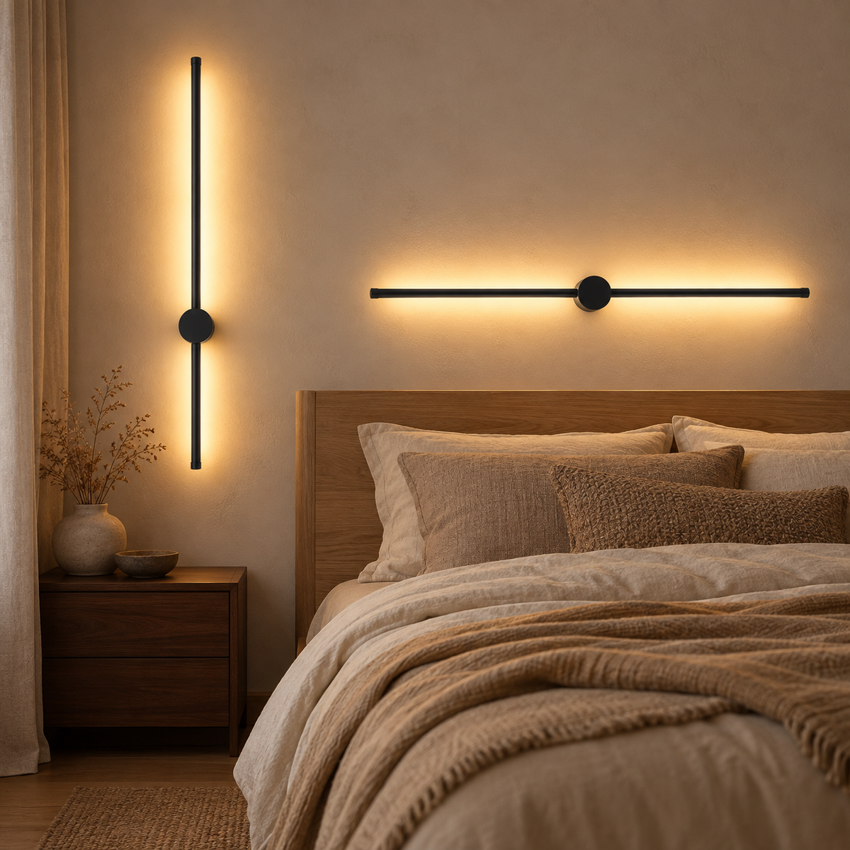 Vertical Linear LED Wall Light – Minimalist Accent Lighting