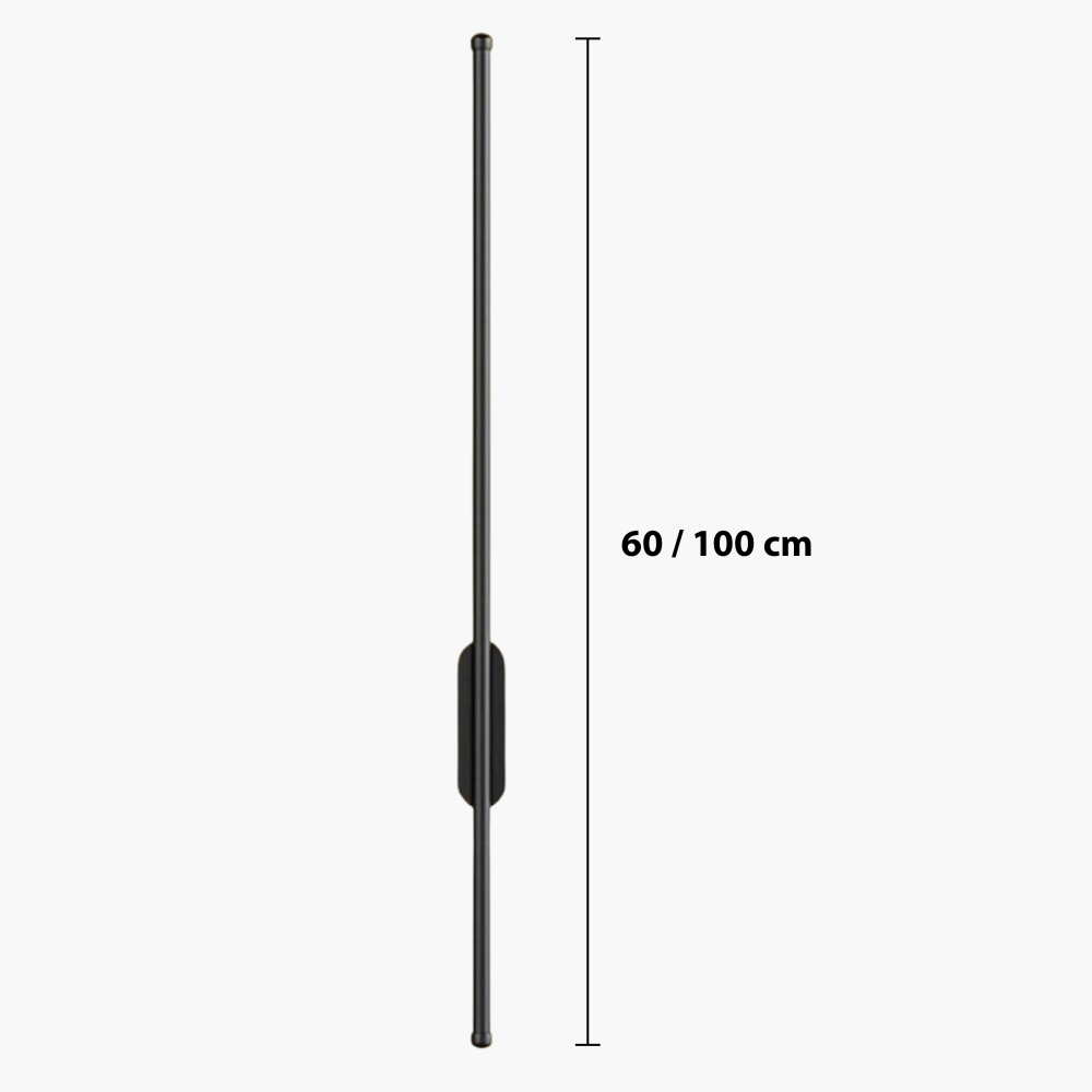 Linear LED Wall Light | Modern Minimalist Vertical Wall Sconce