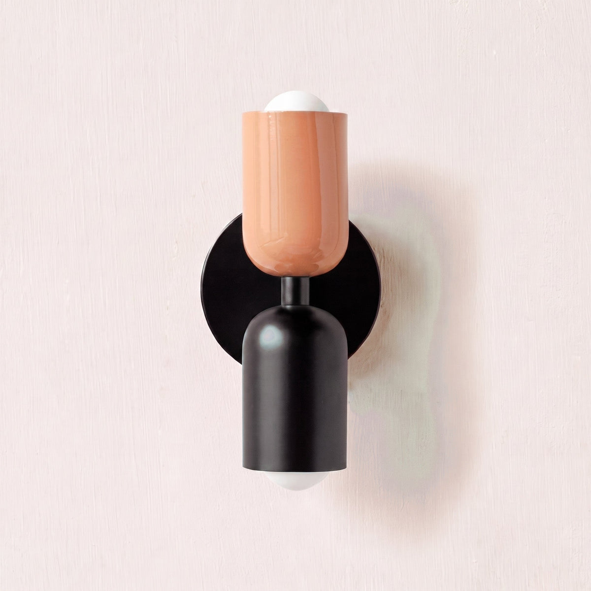 Scandinavian Colorful Wall Light – Dual-Shade Accent Lighting