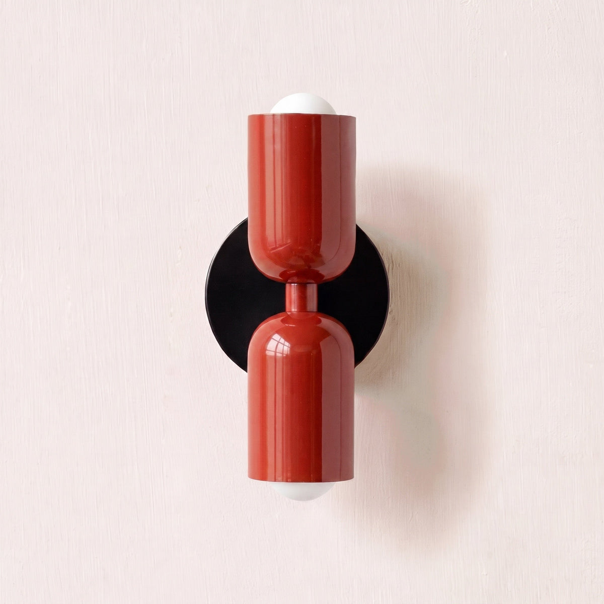 Scandinavian Colorful Wall Light – Dual-Shade Accent Lighting
